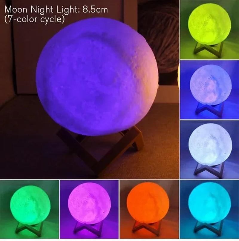 LunaGlow | Kids Night Light Galaxy Lamp