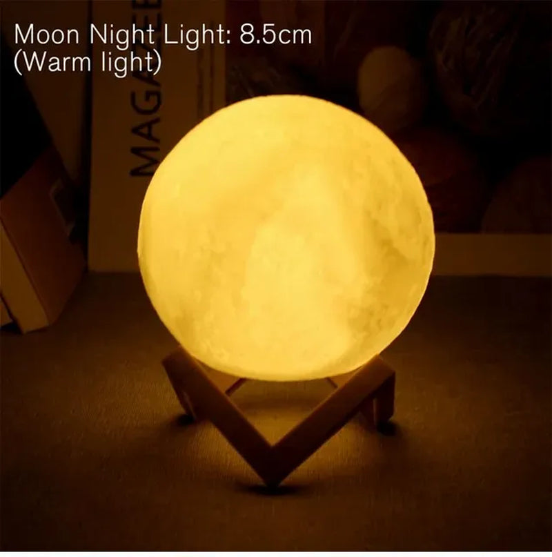 LunaGlow | Kids Night Light Galaxy Lamp