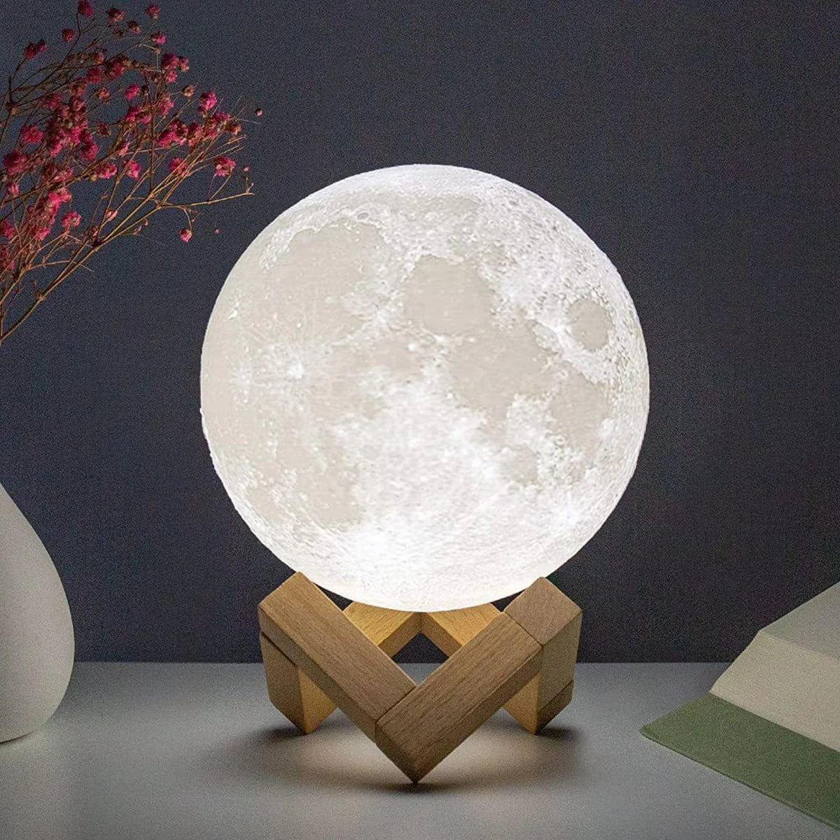 LunaGlow | Kids Night Light Galaxy Lamp